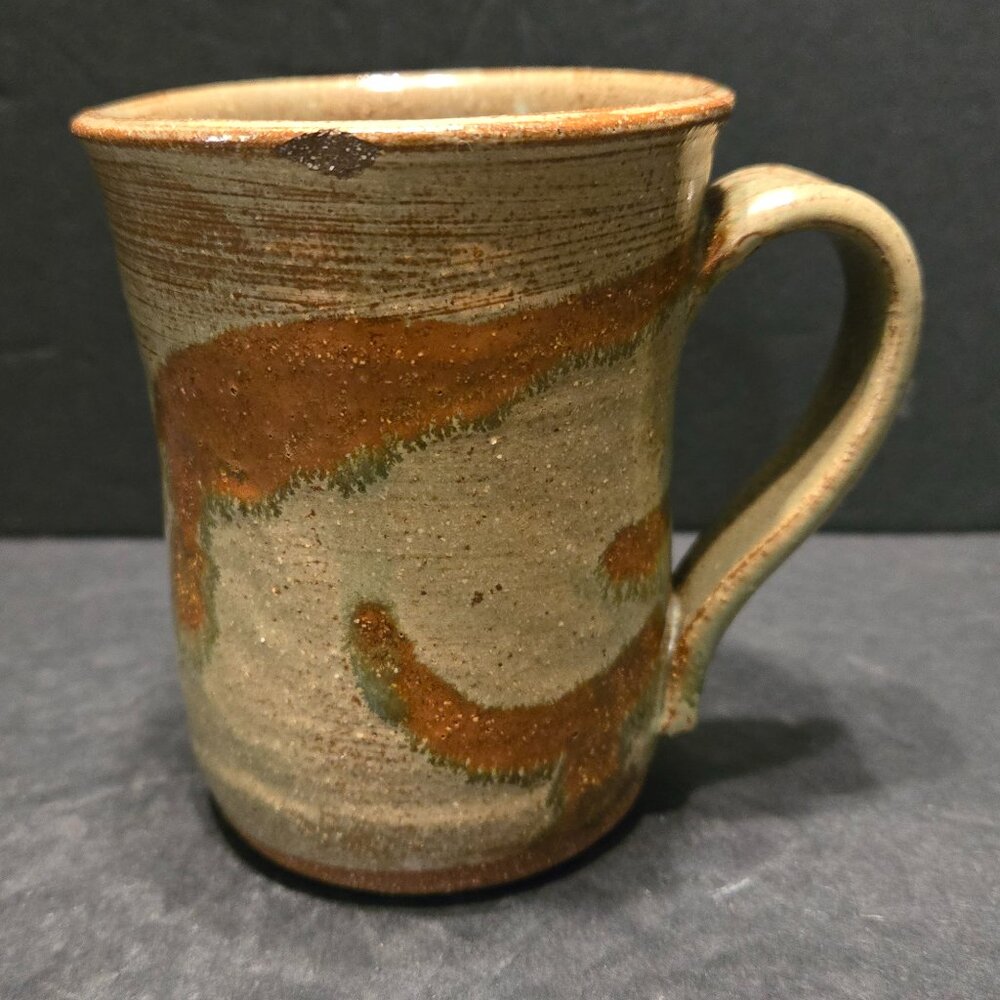 SHEARWATER, JIM ANDERSON SIGNED POTTERY MUG